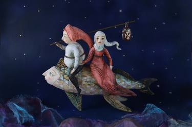 Print of Conceptual Fish Sculpture by Elya Yalonetski