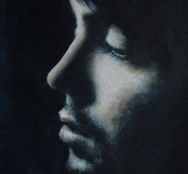 Original Portraiture People Painting by Nick Clarkson