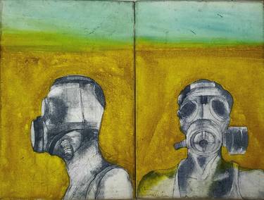 Print of Conceptual Men Paintings by kishore ghosh