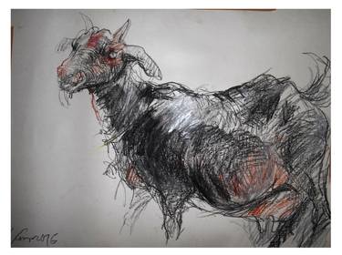 Print of Animal Drawings by kishore ghosh