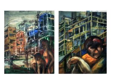 Print of Expressionism Culture Paintings by kishore ghosh