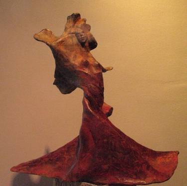 Original Abstract Expressionism Culture Sculpture by Frank Rosen
