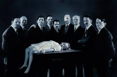 Original Realism Children Paintings by Gottfried Helnwein