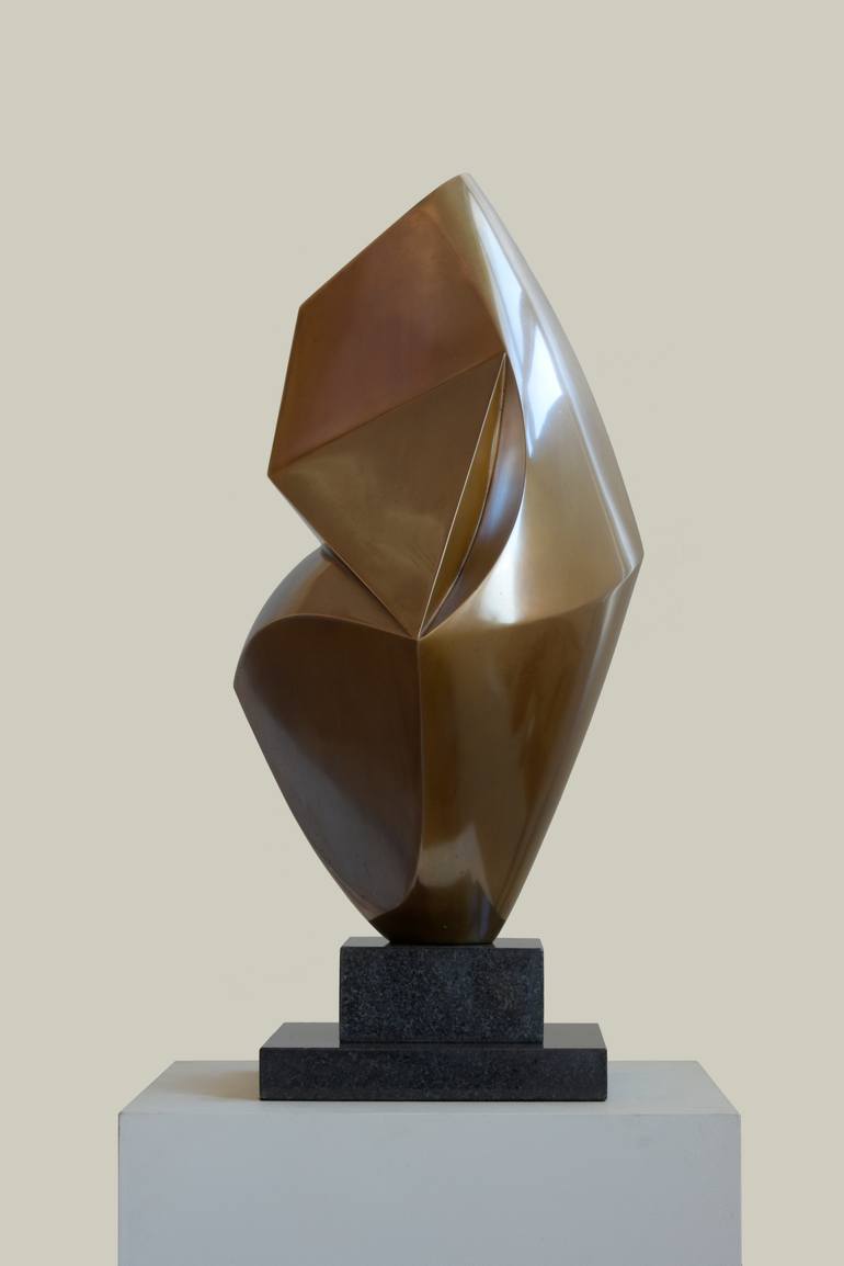 Original Abstract Geometric Sculpture by Angel Atanasov