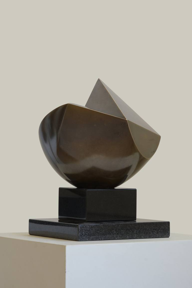 Original Abstract Geometric Sculpture by Angel Atanasov