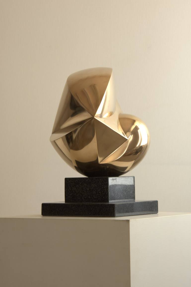 Original Abstract Geometric Sculpture by Angel Atanasov