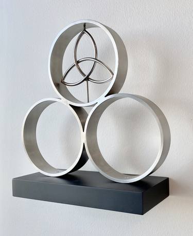 Unity Sculpture with Revolving Triquetra© thumb