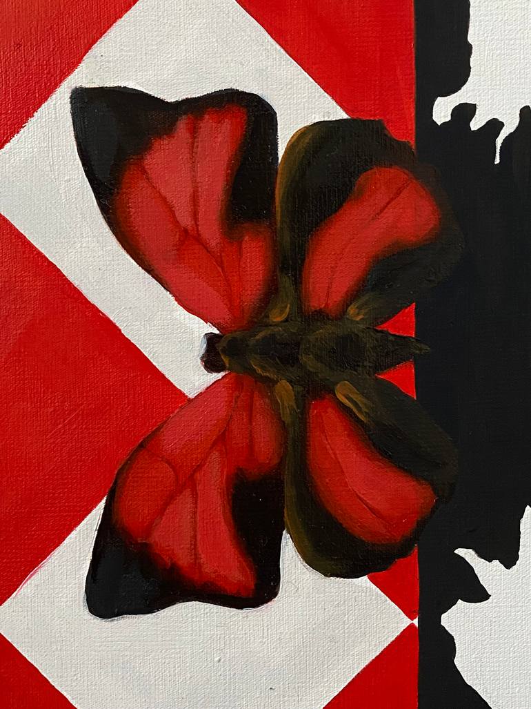 Original Modernism Animal Painting by Ieva Aleksandrovič