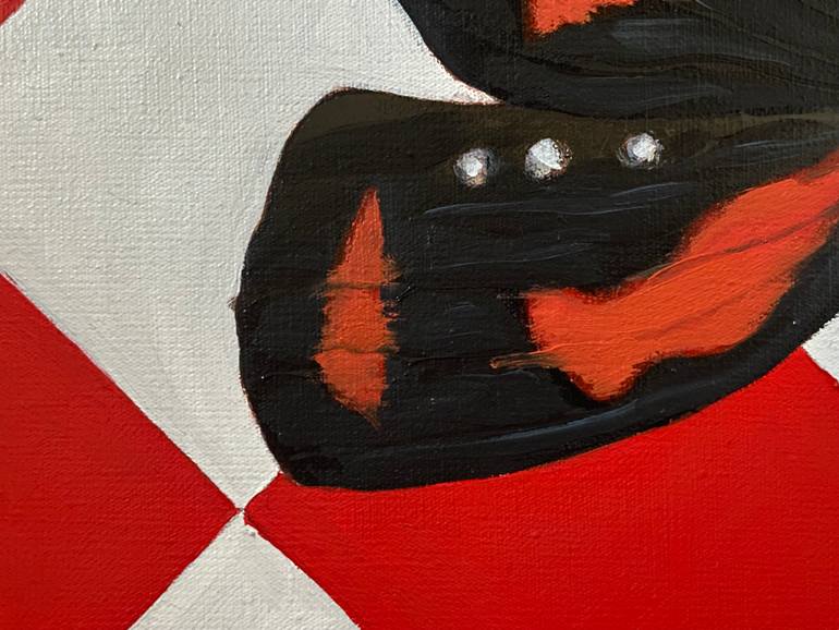 Original Modernism Animal Painting by Ieva Aleksandrovič