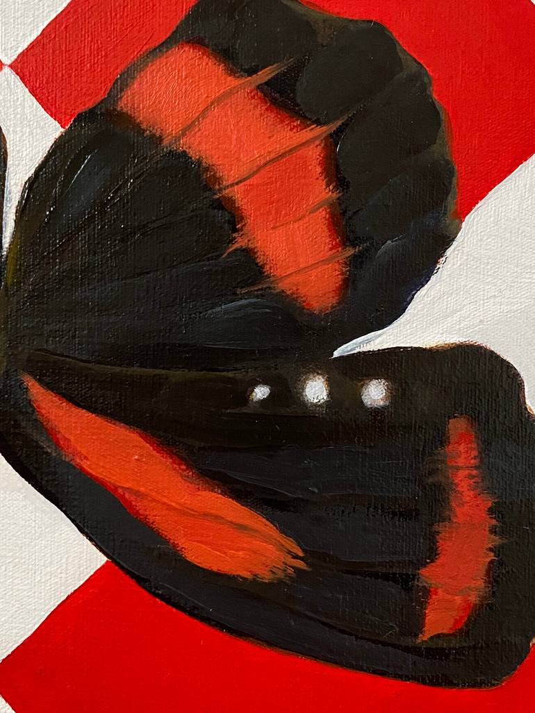 Original Modernism Animal Painting by Ieva Aleksandrovič