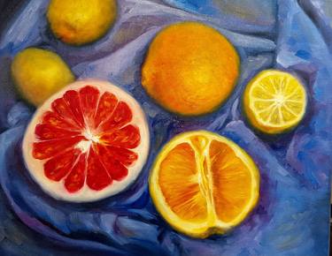 Original Still Life Paintings by Patras Mirela