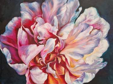 Original Contemporary Floral Paintings by Patras Mirela