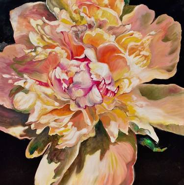 Original Contemporary Floral Painting by Patras Mirela