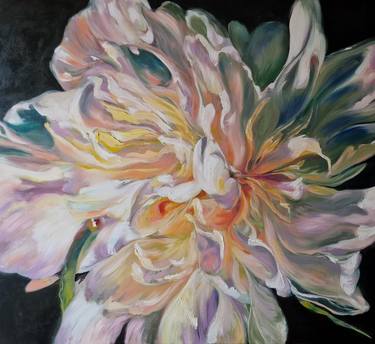 Original Contemporary Floral Painting by Patras Mirela
