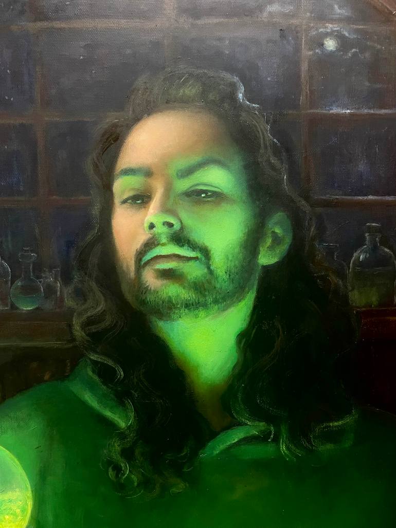 Original Realism Fantasy Painting by Julia Jenkins