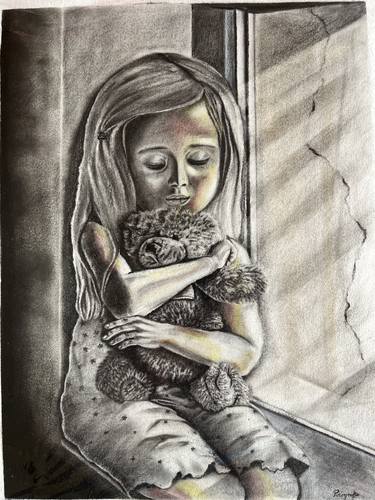 Original Black & White Children Drawings by Priyanka Guha Neogi