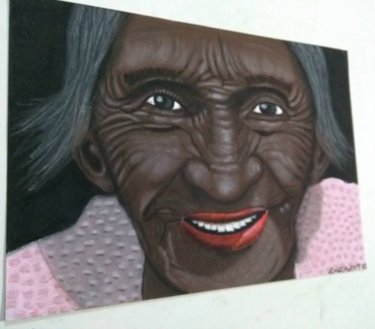 Original Figurative People Painting by Gustavo Martinez