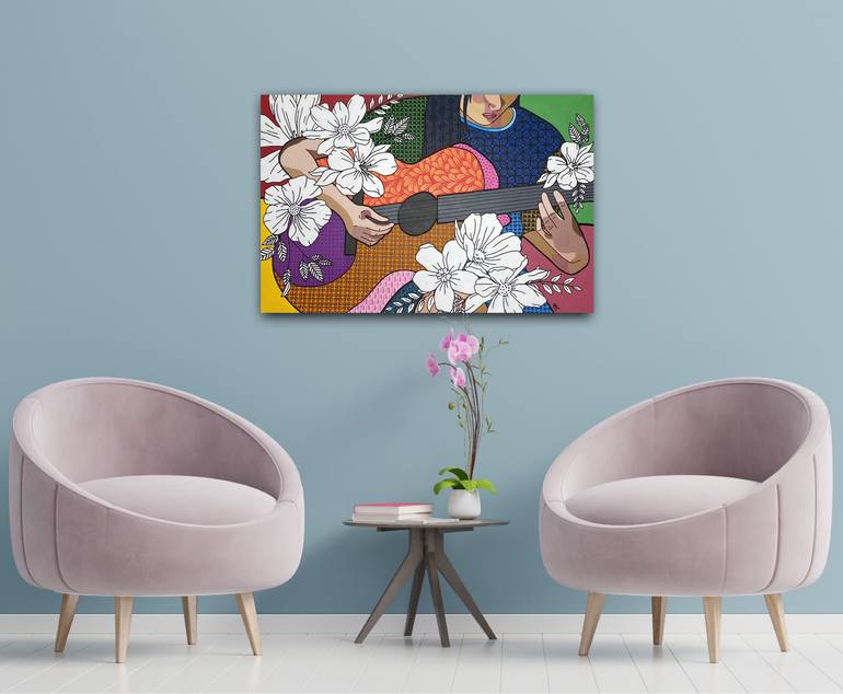Original Pop Art Pop Culture/Celebrity Painting by Rami Jackson