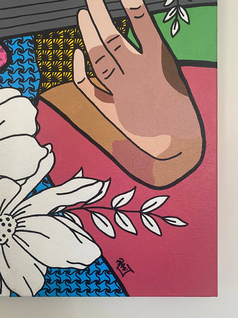 Original Pop Art Pop Culture/Celebrity Painting by Rami Jackson
