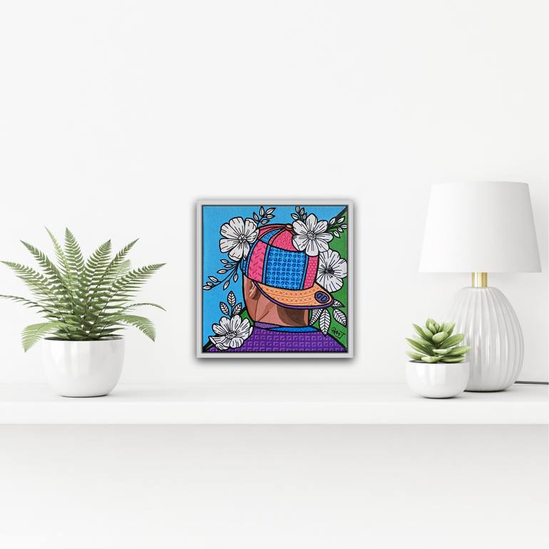 Original Abstract Fashion Painting by Rami Jackson