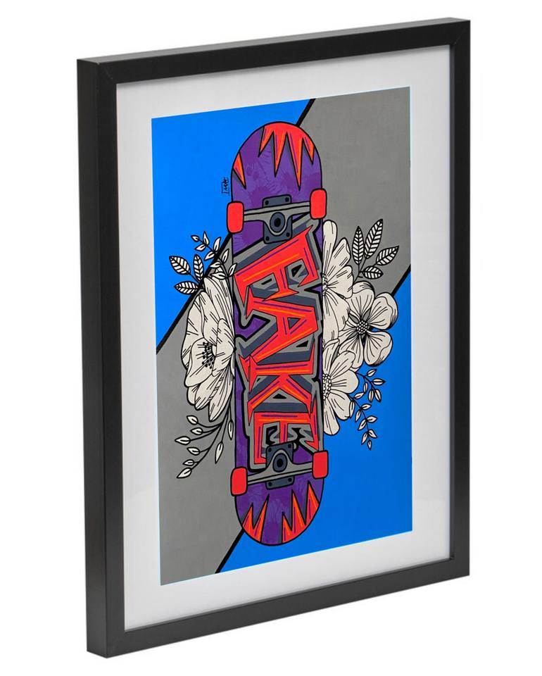 Original Street Art Graffiti Painting by Rami Jackson