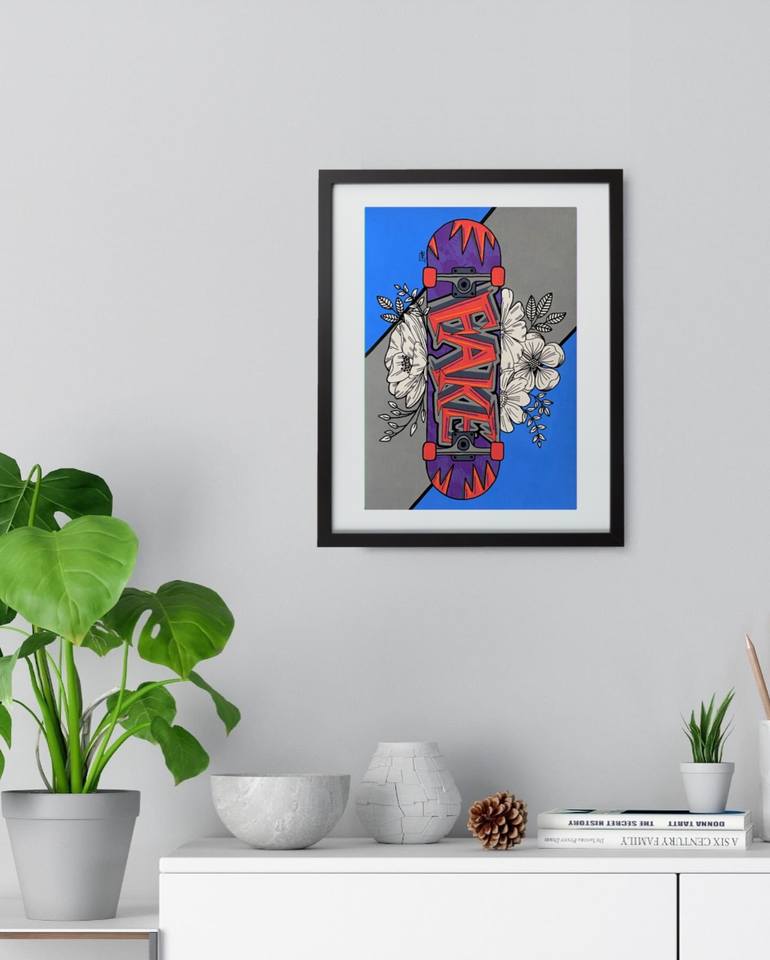 Original Street Art Graffiti Painting by Rami Jackson