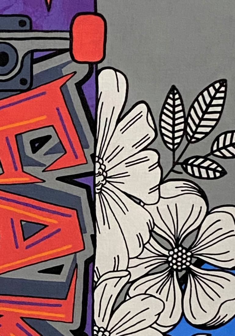 Original Street Art Graffiti Painting by Rami Jackson