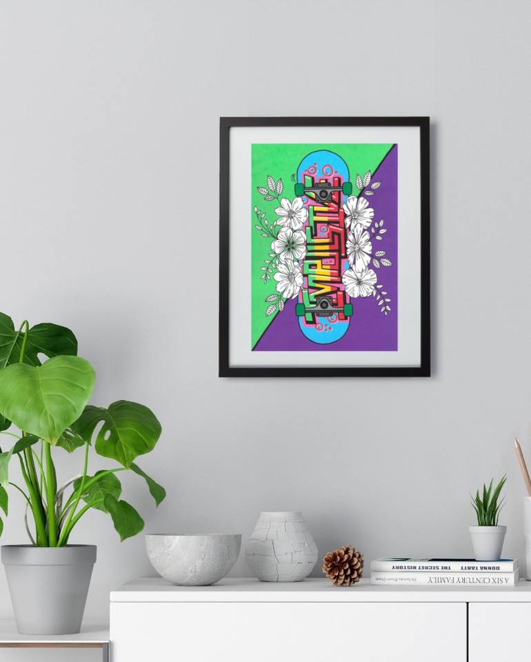 Original Street Art Graffiti Painting by Rami Jackson