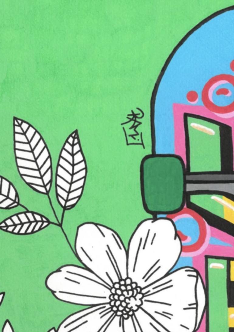 Original Street Art Graffiti Painting by Rami Jackson