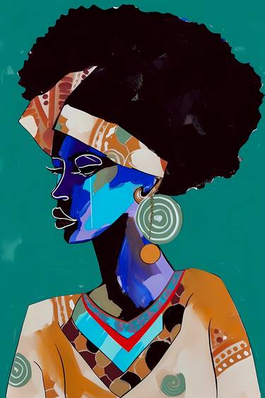 Mrs Leonor - African Pop Art thumb