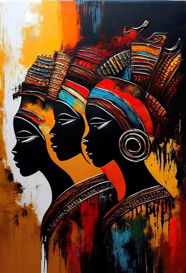 African Woman – African Tribal Art thumb