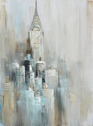 Print of Fine Art Cities Paintings by Mohammed Ziti