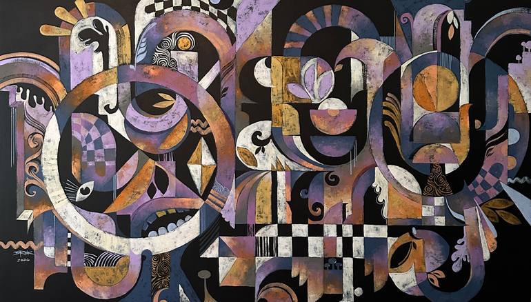 Original  Painting by brek art