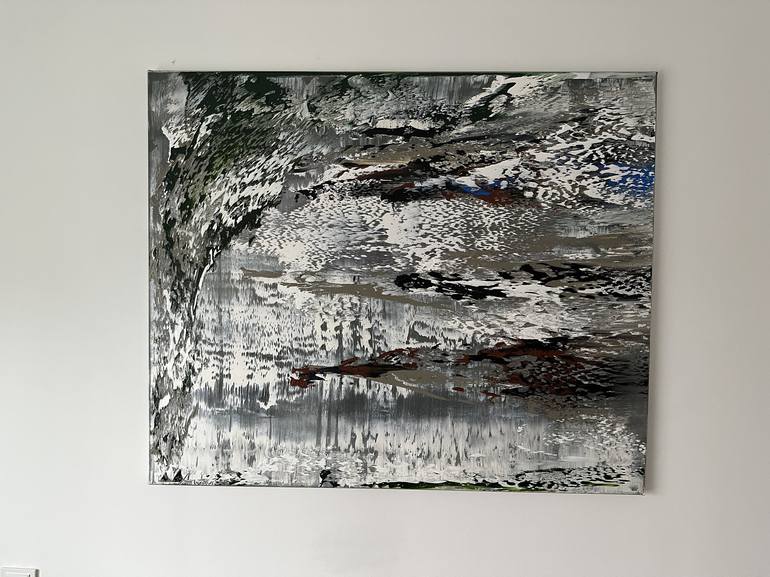 Original Abstract Painting by Arturas Lapajevas