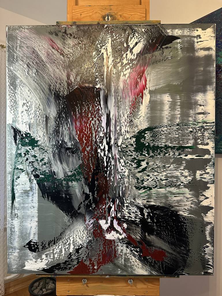 Original Abstract Painting by Arturas Lapajevas