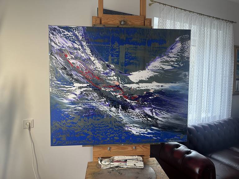 Original Abstract Painting by Arturas Lapajevas