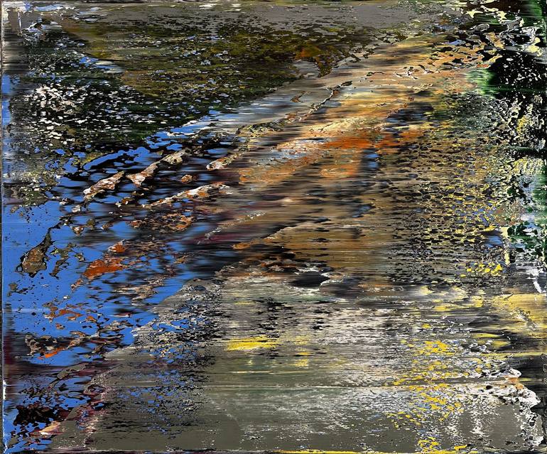 Between Earth and Sky Painting by Arturas Lapajevas | Saatchi Art