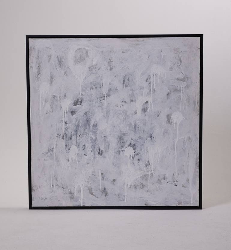 Original Abstract Expressionism Abstract Painting by Kristin Edwards