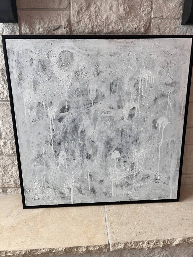 Original Abstract Expressionism Abstract Painting by Kristin Edwards