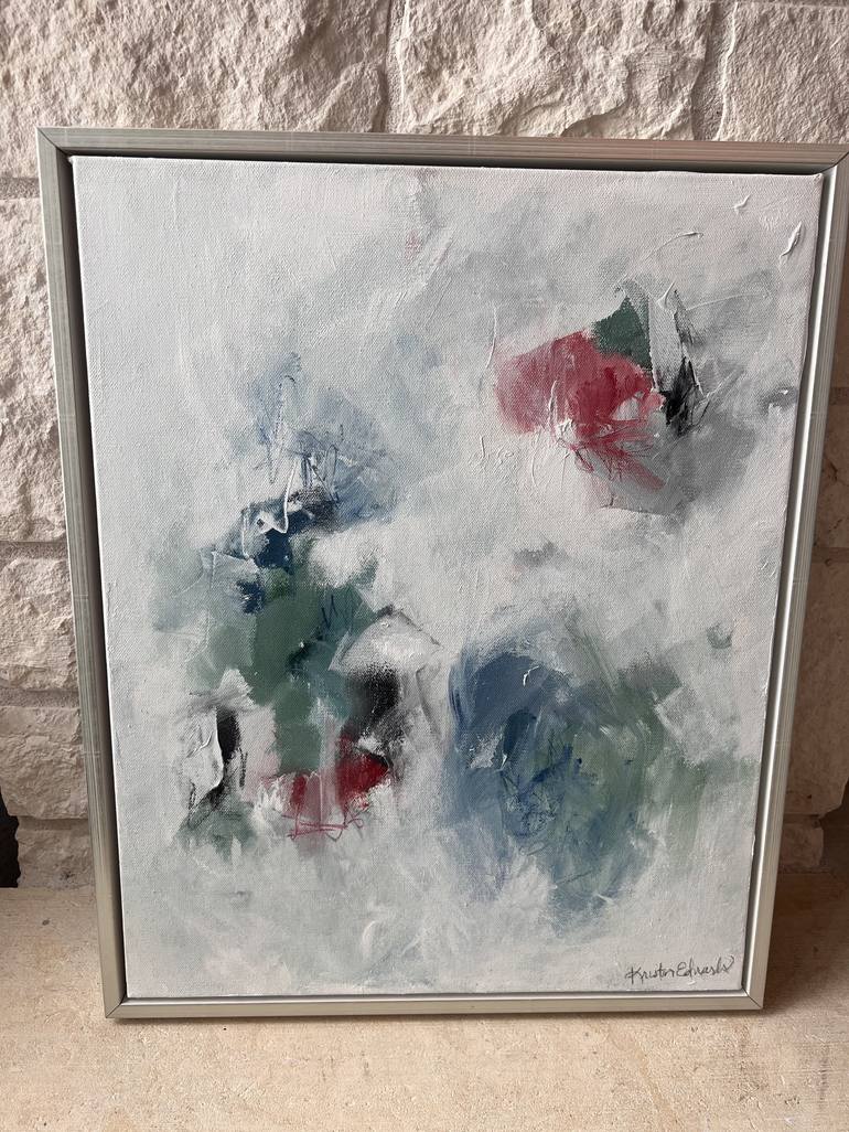 Original Abstract Expressionism Abstract Painting by Kristin Edwards