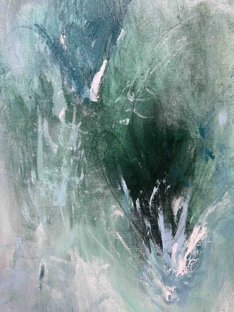 Original Abstract Expressionism Abstract Painting by Kristin Edwards