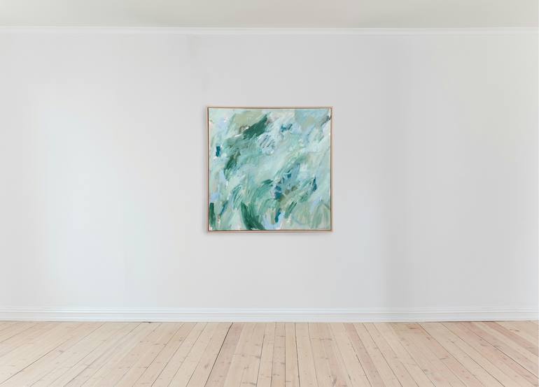 Original Abstract Expressionism Abstract Painting by Kristin Edwards