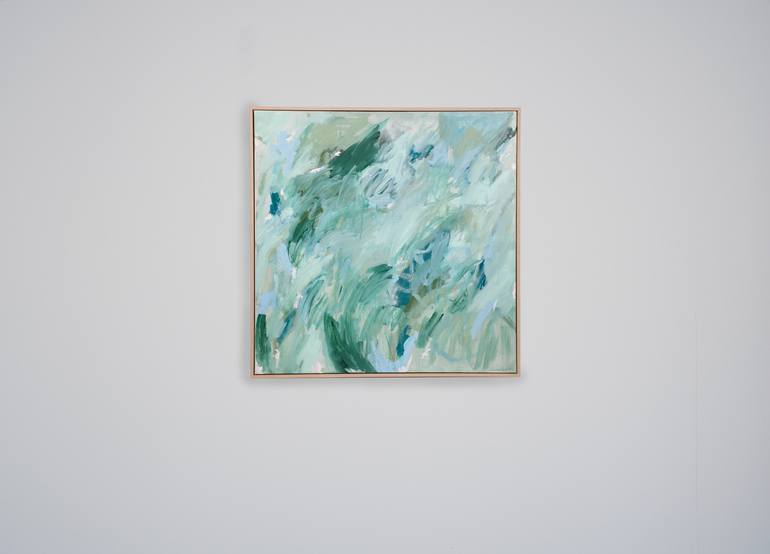 Original Abstract Expressionism Abstract Painting by Kristin Edwards
