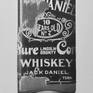 Detail of c. 1911 Jack Daniel's Whiskey