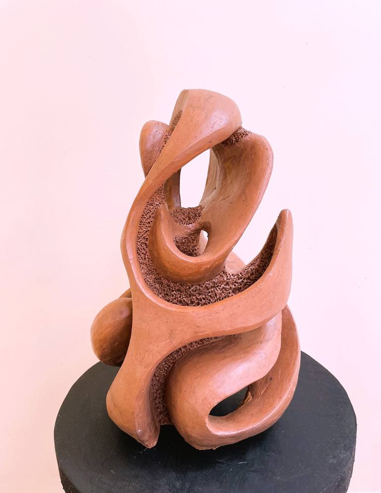 Original Abstract Expressionism Abstract Sculpture by Aarti Gupta Bhadauria