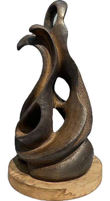 Original Abstract Expressionism Abstract Sculpture by Aarti Gupta Bhadauria