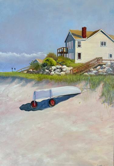 Original Fine Art Beach Paintings by Lynn Ricci