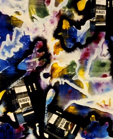 Original Abstract Home Collage by Gabriele C Kunz
