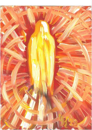 Original Abstract Religious Paintings by Gabriele C Kunz