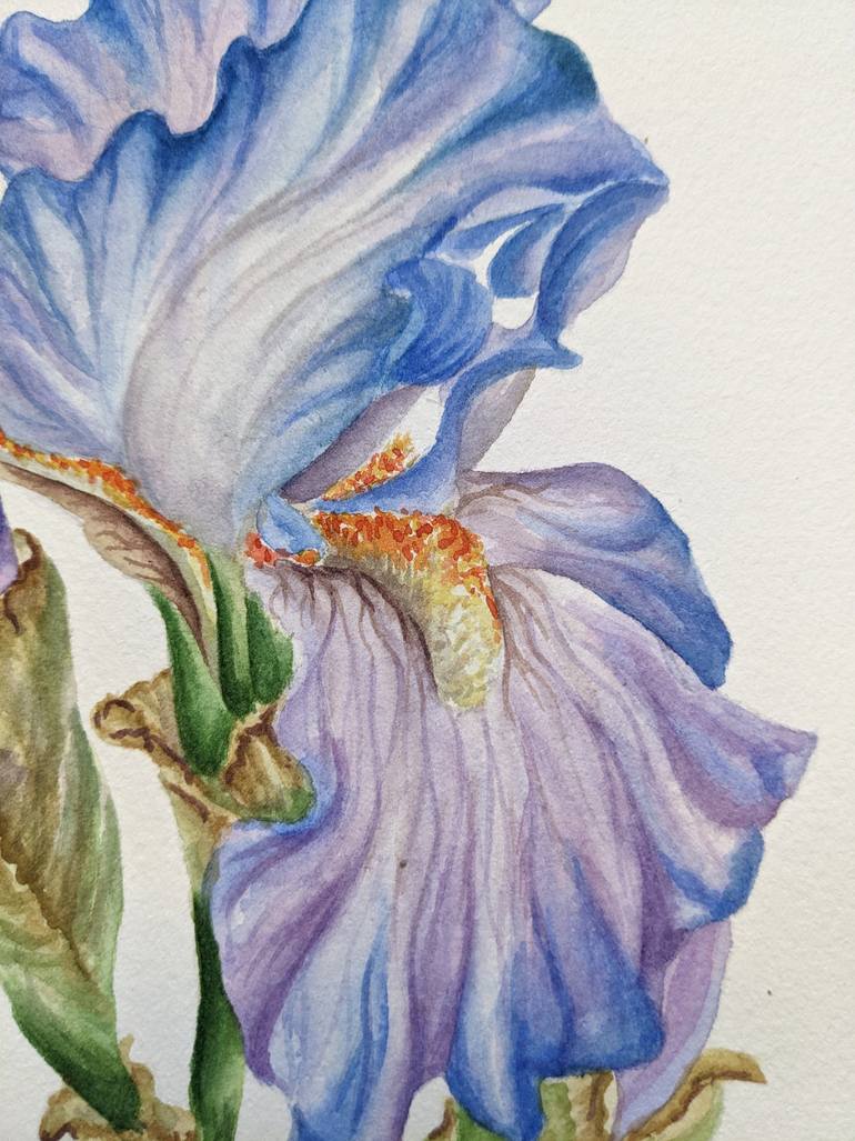 Original Expressionism Botanic Painting by Maria Popova